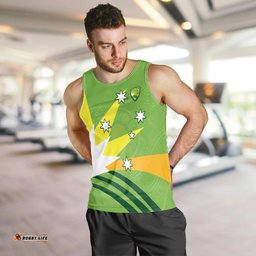 Cricket Australia Men Tank Top Proud Aussie Aboriginal