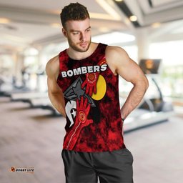 (Custom Personalised) Bombers NAIDOC Week Men's Tank Top Essendon Aboriginal Special Ver.2