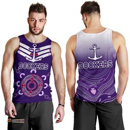 Dockers Men Tank Top Indigenous Fremantle