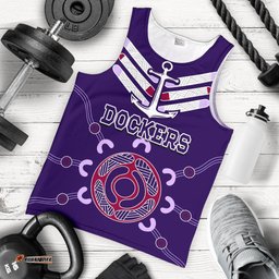 Dockers Men Tank Top Indigenous Fremantle