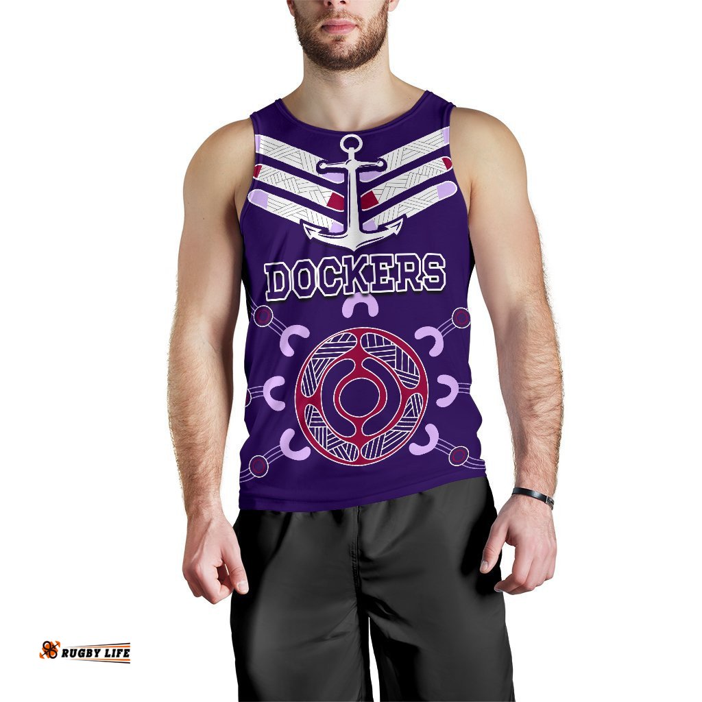 Dockers Men Tank Top Indigenous Fremantle