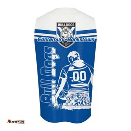 Canterbury-Bankstown Bulldogs Oneck Tank Top Personalized Pentagon Style- NRL