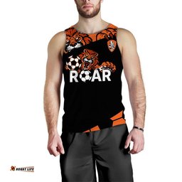 Brisbane Roar Soccer Men Tank Top The Roar Mascot