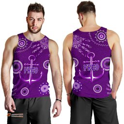 Fremantle Men's Tank Top Indigenous Freo Country Style