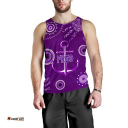 Fremantle Men's Tank Top Indigenous Freo Country Style