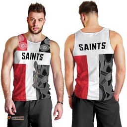 Saints Football Men Tank Top St Kilda Indigenous