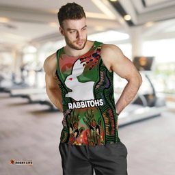 Naidoc Rabbitohs Men Tank Top Torres Strait Islander