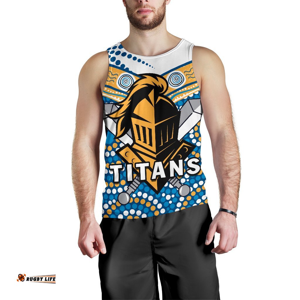 Titans Knight Men's Tank Top Gold Coast
