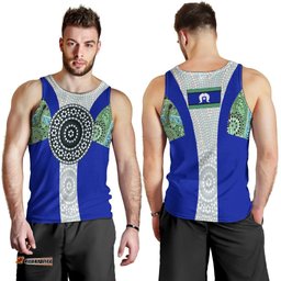 Men's Tank Top - Flag of Torres Strait Islander