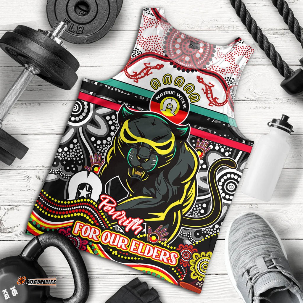 Australia Penrith City Naidoc Week Custom Men Tank Top - For Our Elders Home Jersey Tank Top