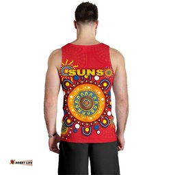Gold Coast Men Tank Top Suns Indigenous