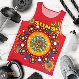 Gold Coast Men Tank Top Suns Indigenous