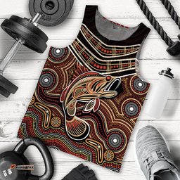 (Custom Personalised) Fishing Aboriginal Men Tank Top No.2