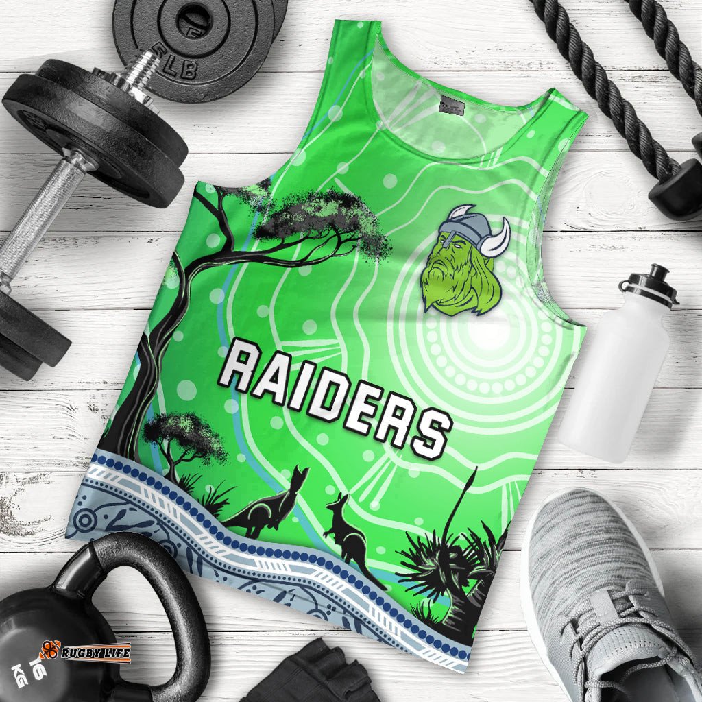 Raiders Indigenous Men Tank Top