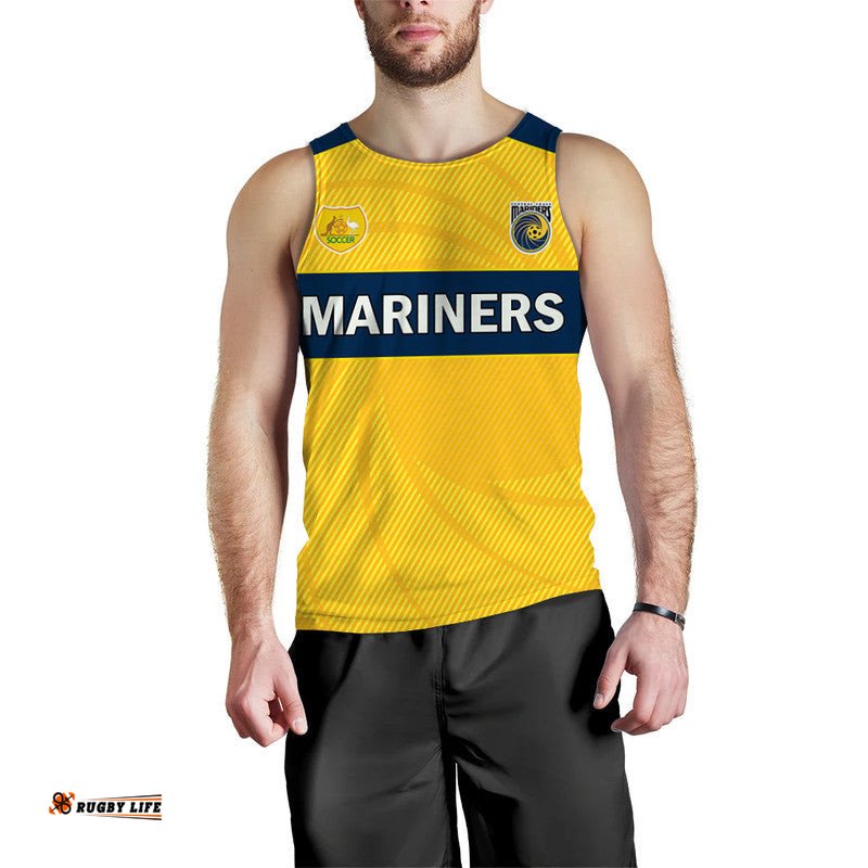 Central Coast Mariners Soccer Men Tank Top