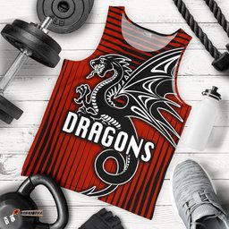 St. George Dragons Men Tank Top Unique