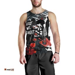 Anzac Day Men's Tank Top - The Spirit of Anzac
