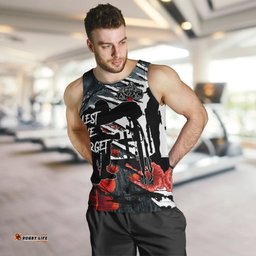 Anzac Day Men's Tank Top - The Spirit of Anzac