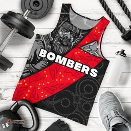 (Custom Personalised) Bombers Naidoc Week Men's Tank Top Essendon Ingenious Spesial Version - Custom Text and Number