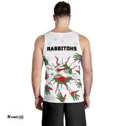 Rabbitohs Indigenous Men Tank Top Animals Aboriginal