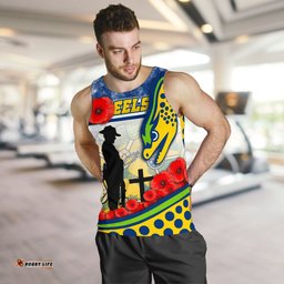 Eels Rugby Men's Tank Top Indigenous Anzac Day