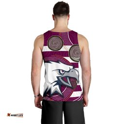 Sea Eagles Men's Tank Top Aboriginal