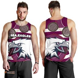 Sea Eagles Men's Tank Top Aboriginal