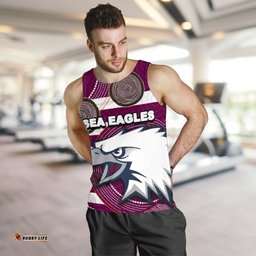 Sea Eagles Men's Tank Top Aboriginal