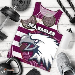 Sea Eagles Men's Tank Top Aboriginal