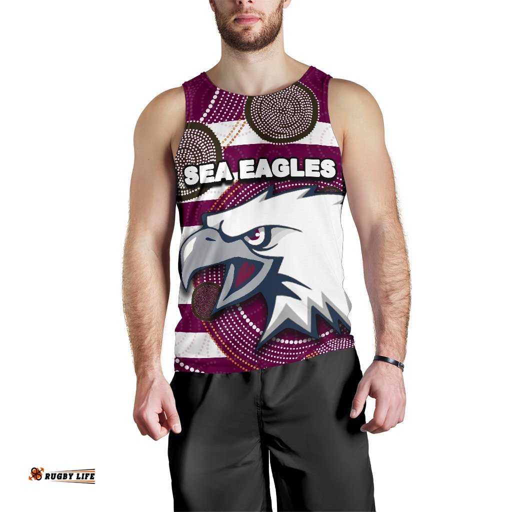 Sea Eagles Men's Tank Top Aboriginal