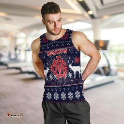 Demons Men Tank Top - Christmas Ugly Style -