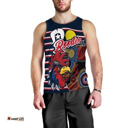 (Custom Personalised) Australia Roosters NAIDOC Week Men's Tank Top Sport Style