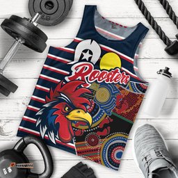 (Custom Personalised) Australia Roosters NAIDOC Week Men's Tank Top Sport Style