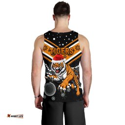 Wests Christmas Men's Tank Top Tigers Indigenous