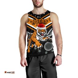 Wests Christmas Men's Tank Top Tigers Indigenous