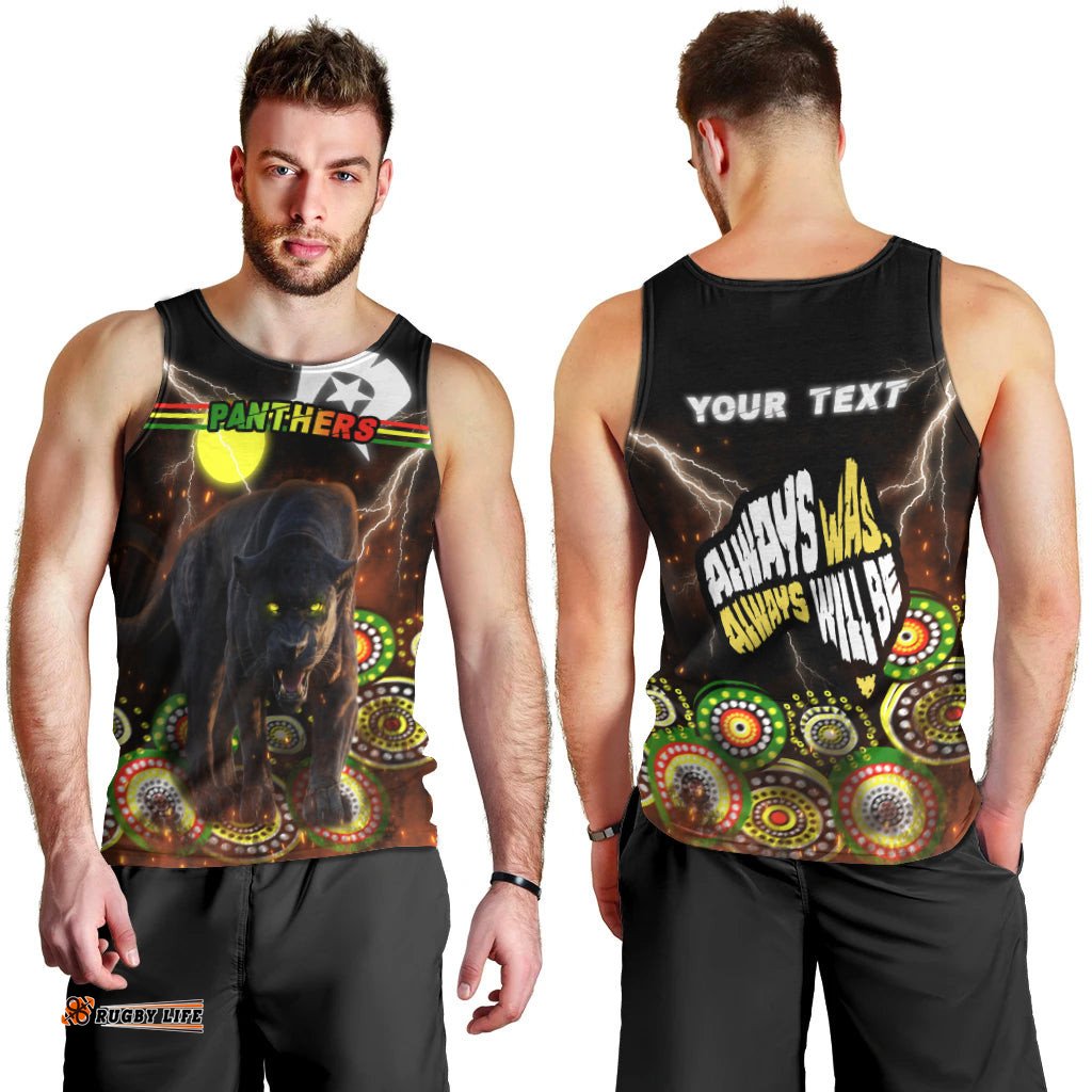 (Custom Personalised) Panthers Naidoc Week Men Tank Top Special Style