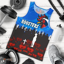 Sydney Roosters Men Tank Top Prairie Style