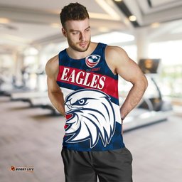 USA Rugby Men's Tank Top Eagles Sporty Style