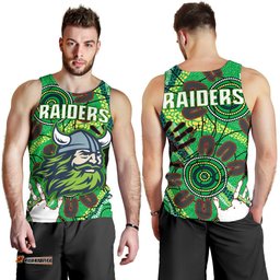 Canberra Men's Tank Top Raiders Indigenous 2