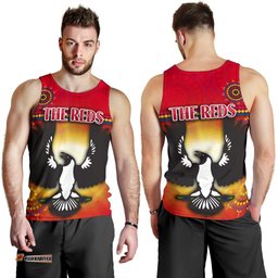 Adelaide United Men Tank Top The Reds