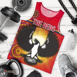 Adelaide United Men Tank Top The Reds