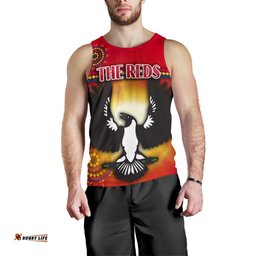 Adelaide United Men Tank Top The Reds