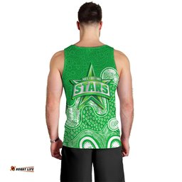 Melbourne Stars Men Tank Top - Aboriginal Style Of Dot -