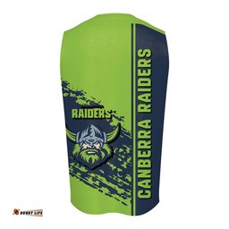 Canberra Raiders O-neck Tank Top Quarter Style - NRL