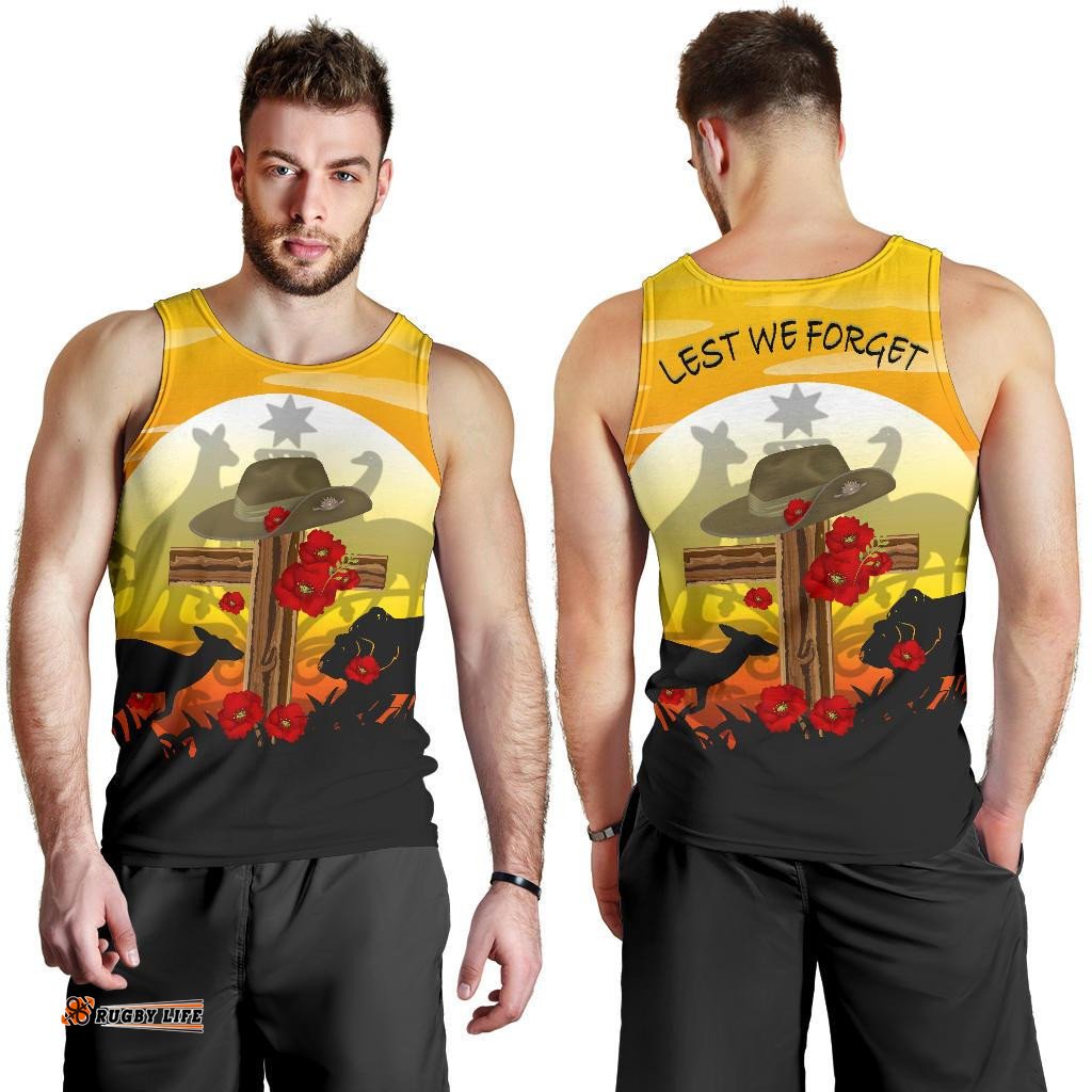 Tank Top - Anzac Day Tank Dawn Service - Men