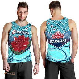 New South Wales Rugby Union  Men Tank Top Indigenous NSW - Waratahs