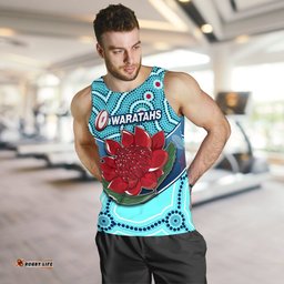 New South Wales Rugby Union  Men Tank Top Indigenous NSW - Waratahs