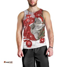 Australia Christmas Men Tank Top Santa Koala Ver02