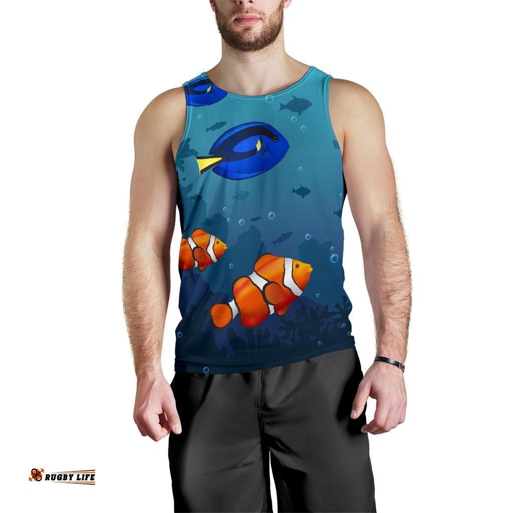 Australia Men Tank Top - Fish Mens Tank Ocean Finding Nemo