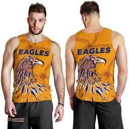 West Coast  Men Tank Top Eagles Indigenous